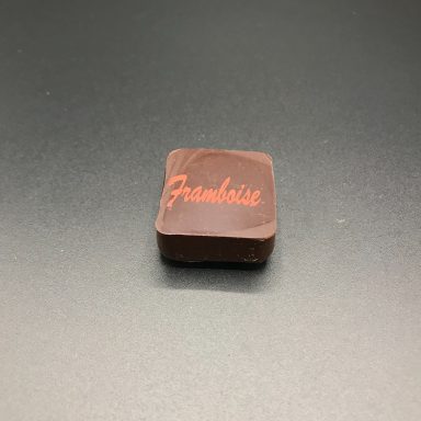 Carré framboise